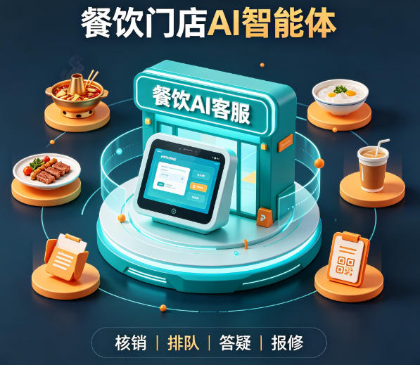餐饮美食类本地门店AI智能体功能搭建完成介绍