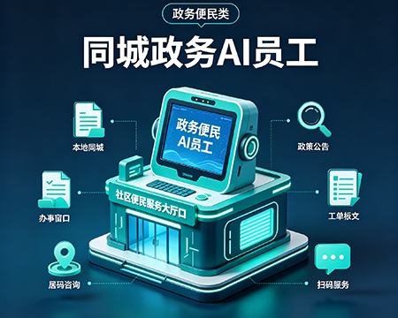 本地同城政务便民配套｜AI智能体数字员工搭建流程介绍